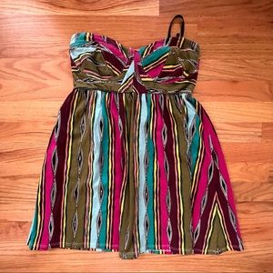 Billlabong summer dress with adjustable spaghetti straps